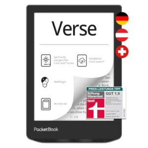 PocketBook Verse eReader mist grey mit 212 DPI 8 GB