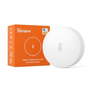 SONOFF SNZB-02P Zigbee Temperatur- und Feuchtigkeitssensor,Smart Thermometer Hygrometer mit Komfortalarm,Zigbee Temperatursensor Kompatibel mit Alexa/Google Home/HA/IFTTT,Zigbee Hub Erforderlich.