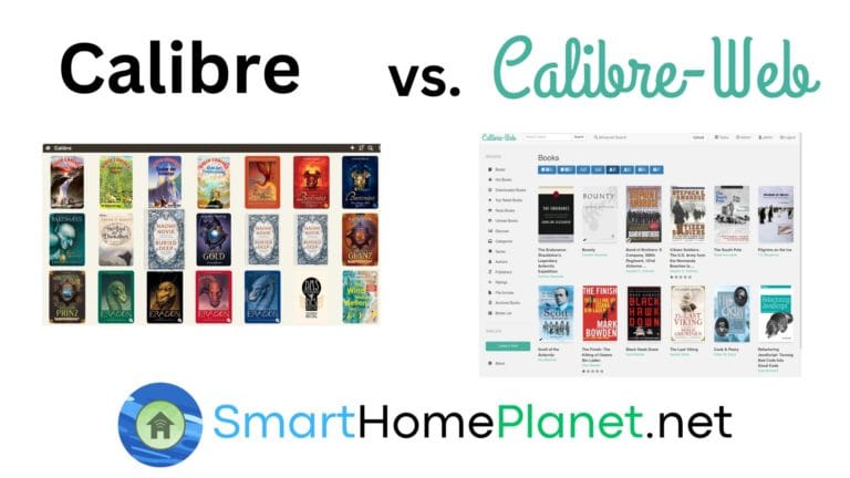 Calibre vs Calibre web