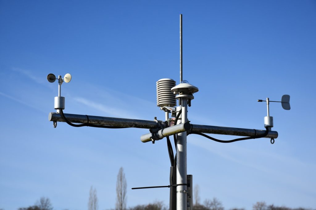 Eine Wetterstation, die Daten für Home Assistant liefern könnte.