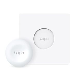 Tapo S200D Smart Remote Dimmer Switch, Smart Button, Benutzerdefinierte Aktionen, Felixible Montage Und Steuerung, Lange Batterielebensdauer. Smart Hub Tapo H100 Erforderlich