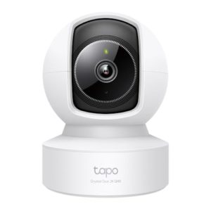 Tapo C222 360° WLAN Überwachungskamera, Ethernet/WLAN, 2K 4MP, Bewegungsverfolgung, Nachtsicht, Zwei-Wege-Audio, kompatibel mit Alexa und Google Assistant, bis zu 512GB Lokale Speicherung