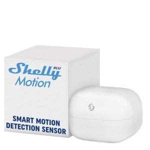 Shelly Blu Motion | Bluetooth-Bewegungsmelder mit Lux-Sensor | Praesenzmelder | Kompatibel mit Alexa und Google | iOS-Android-App | Reichweite bis zu 9 Meter