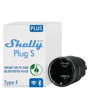 Shelly Plug S Plus - Black