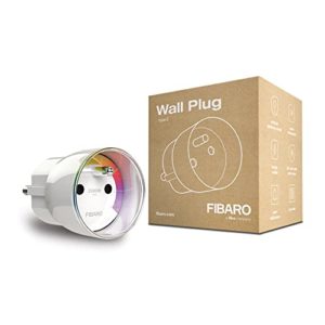FIBARO Wall Plug / Z-Wave Plus Smart Steckdose Plug mit Leistungsmessung Typ E, FGWPE-102