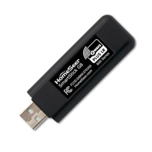 HomeSeer SmartStick G8 (800 Serie) Z-Wave plus v2 Long Range (LR) S2 USB-Controller für HomeSeer und Home-Assistant-Software und Hubs