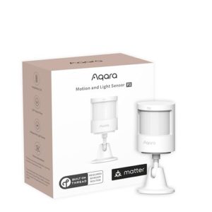 Aqara Bewegungs- und Lichtsensor P2, Matter Over Thread, Benötigt Thread Border Router, Unterstützt Apple Home, Google Home, Alexa, SmartThings, Hub M3 für Aqara Home erforderlich