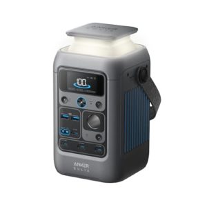 Anker SOLIX C300 DC Powerbank Powerstation, 288Wh (90000mAh) Akku für mehrere Geräte, LiFePO4 Akku, 300W Solargenerator, Für Camping, Draußen, Reisen, Notfälle (Netzteil Nicht im Lieferumfang)