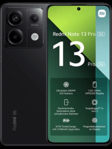 Xiaomi Redmi Note 13 Pro 5G 256GB/8GB - Midnight Black