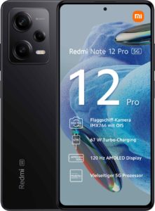 Xiaomi Redmi Note 12 Pro 5G 128GB/6GB - Midnight Black *DEMO*