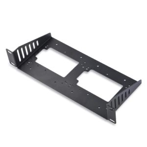 GeeekPi DeskPi RackMate Accessories SBC Shell 25,4 cm 1U Rack Regal für dauerhafte Installation in allen gängigen 25,4 cm Racks und Schränken für eine Vielzahl von Motherboards und Festplatten