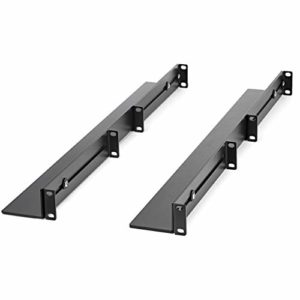 StarTech.com UNIRAILS1UB - 1U - Adjustable Rack Rails