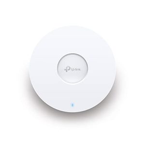 TP-Link EAP610 AX1800 Gigabit Dualband WiFi 6 WLAN Access point (Dualband 1775Mbit/s, Omada SDN, zentrales Management, 1 Gigabit Port, nahtloses WLAN-Roaming, PoE/DC angetriebene) weiß