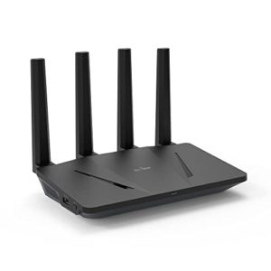 GL.iNet GL-AX1800(Flint) WiFi 6 - Dual Band Gigabit Wireless Internet Router | 5 x 1G Ethernet Ports | Up to 120 Devices | Amazing OpenVpn&Wireguard Speed | WPA3 Security | MU-MIMO | 802.11ax