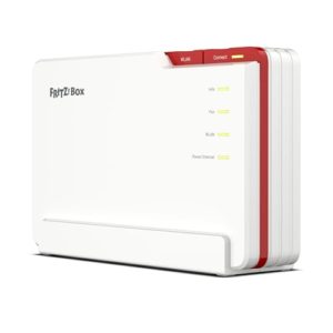 AVM Fritz!Box 5690 Pro Premium Modem Router WLAN 7 Tri Band (2.4GHz, 5GHz, 6GHz) bis zu 18.500 Mbit/s, für FTTC E/VDSL, ADSL und Glasfaser mit ONT, 1x Wan 2,5 GB, 4X LAN, Zigbee, Mesh