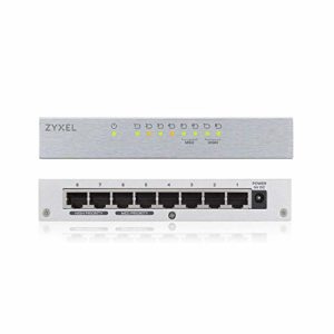 ZyXEL GS-108BV3 8-Port Desktop Gigabit Ethernet Switch