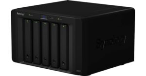 Synology DX517 Festplattengehäuse Schwarz