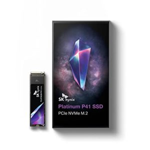 SK Hynix Platinum P41 2TB SSD PCIe NVMe Gen4 M.2 2280 | bis zu 7.000 MB/s | 176-lagigem NAND Flash PS5 Intern SSD