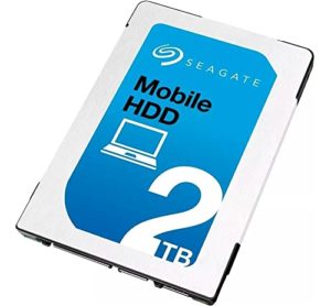 Seagate 2TB HDD SATA 5400rpm 6,4cm 2,5Zoll 7mm Bauhöhe 128Mb Cache BLK