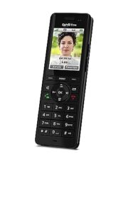 AVM FRITZ!Fon X6 Black DECT-Komforttelefon (hochwertiges Farbdisplay, HD-Telefonie, Full-Duplex-Freisprechen, Steuerung FRITZ!Box-Funktionen), schwarz, deutschsprachige Version